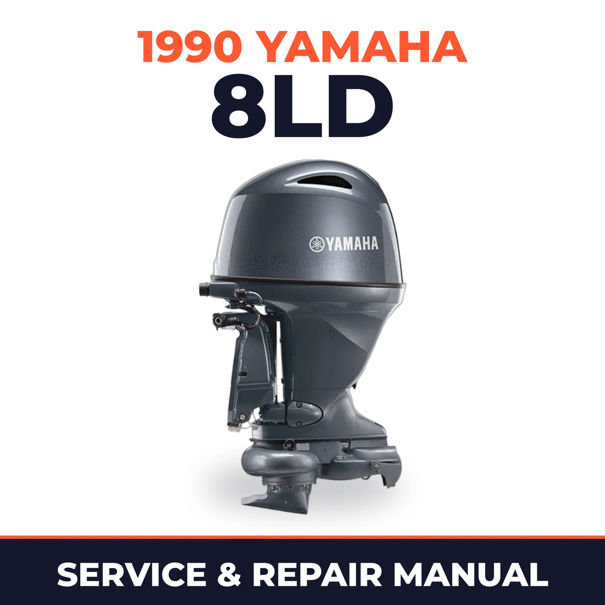 1990 Yamaha 8LD 2 stroke Service and Repair Manual