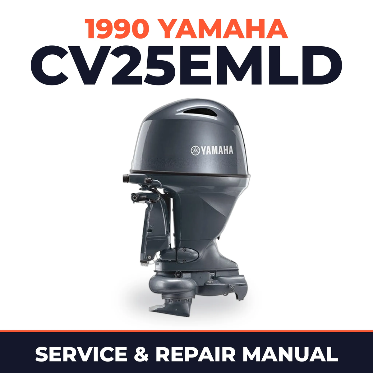 1990 Yamaha CV25EMLD 2 stroke Service and Repair Manual