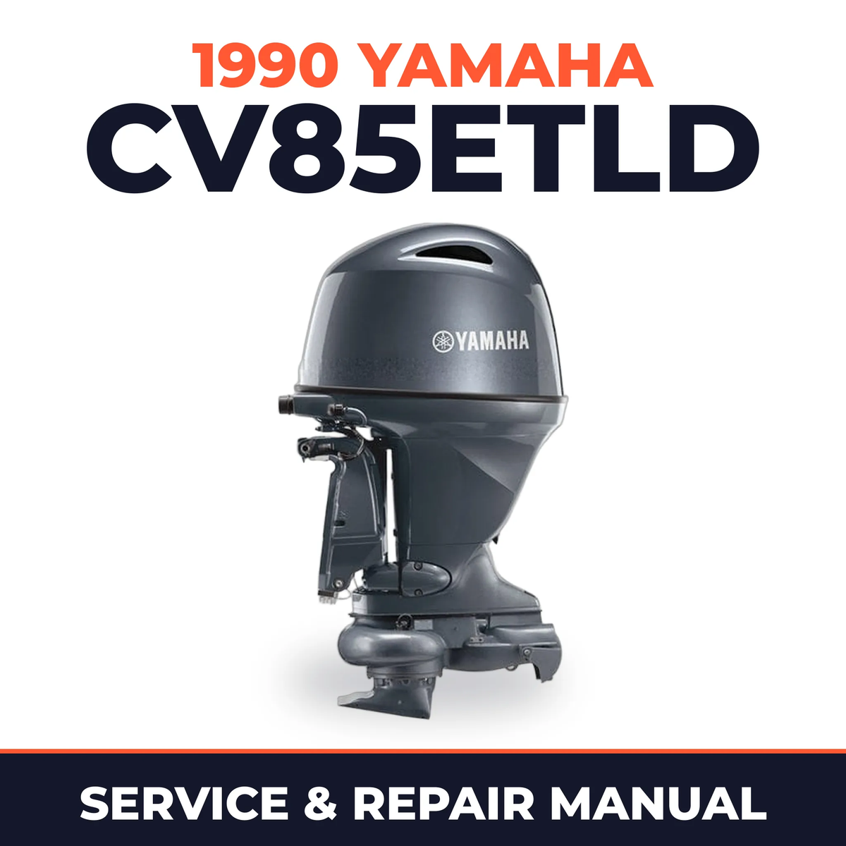 1990 Yamaha CV85ETLD 2 stroke Service and Repair Manual