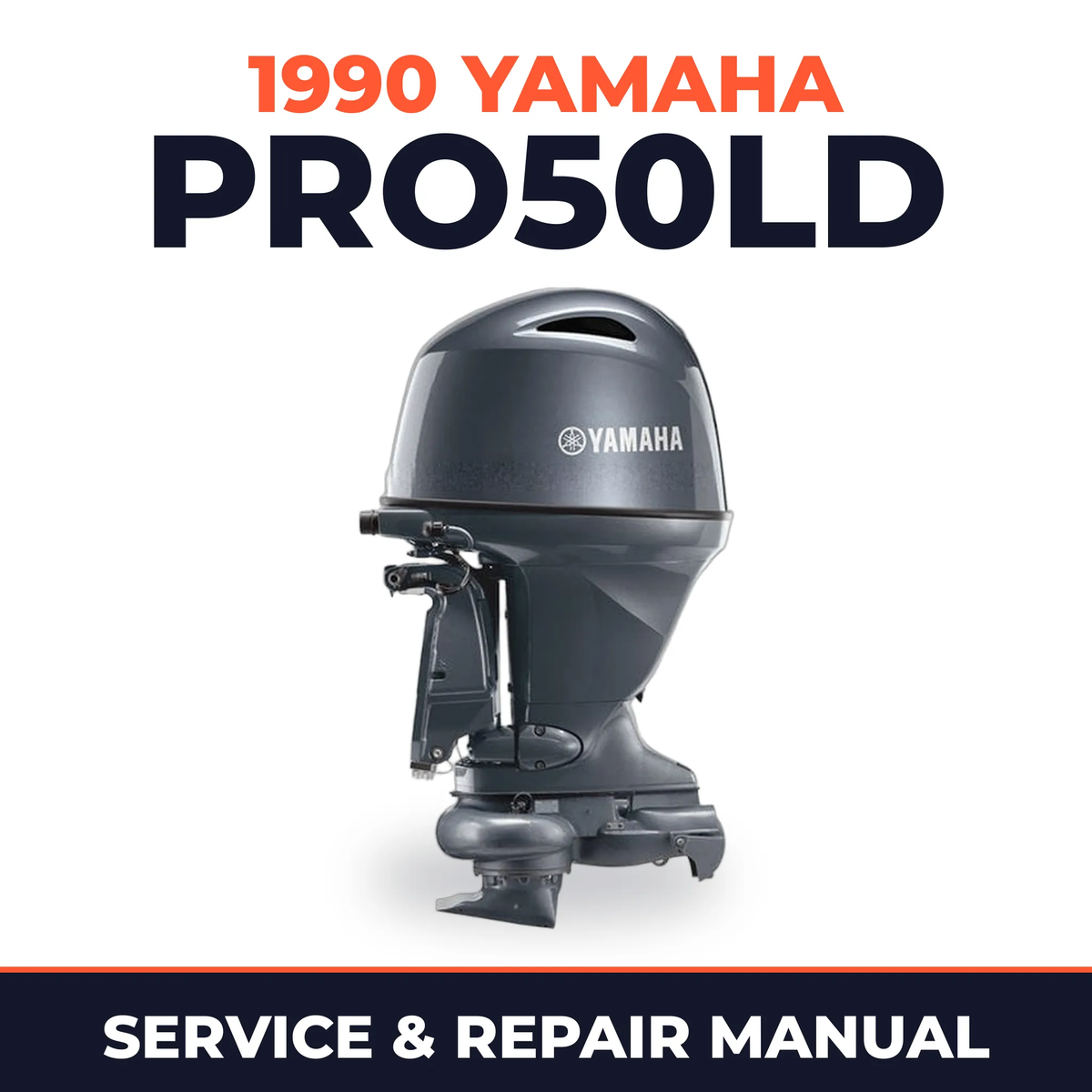 1990 Yamaha PRO50LD 2 stroke Service and Repair Manual