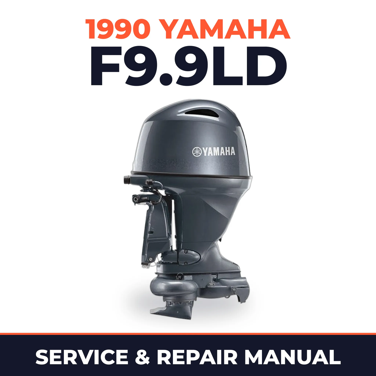 1990 Yamaha F9.9LD 4 stroke Service and Repair Manual
