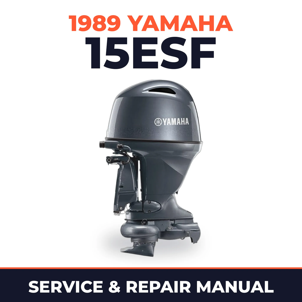 1989 Yamaha 15ESF 2 stroke Service and Repair Manual