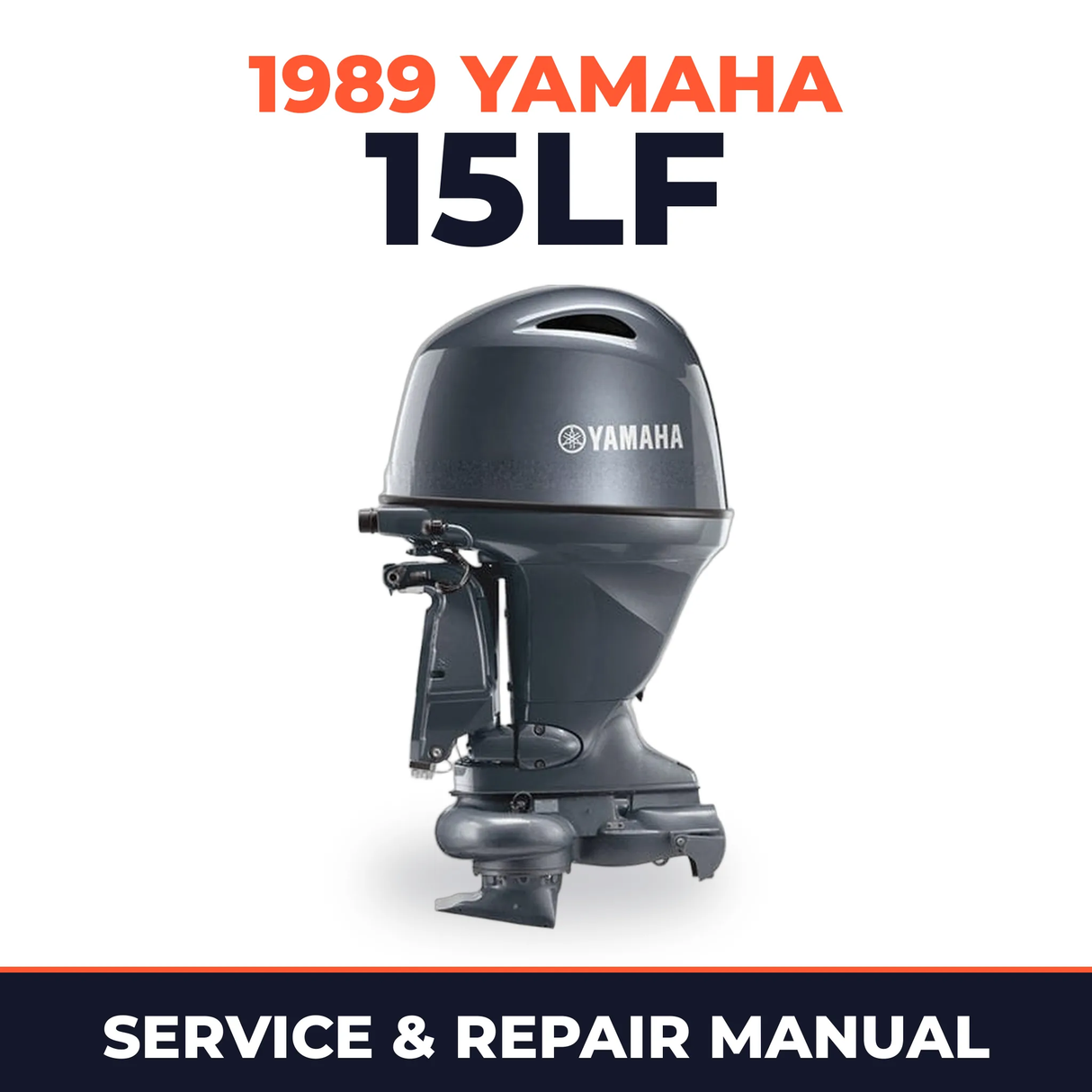 1989 Yamaha 15LF 2 stroke Service and Repair Manual