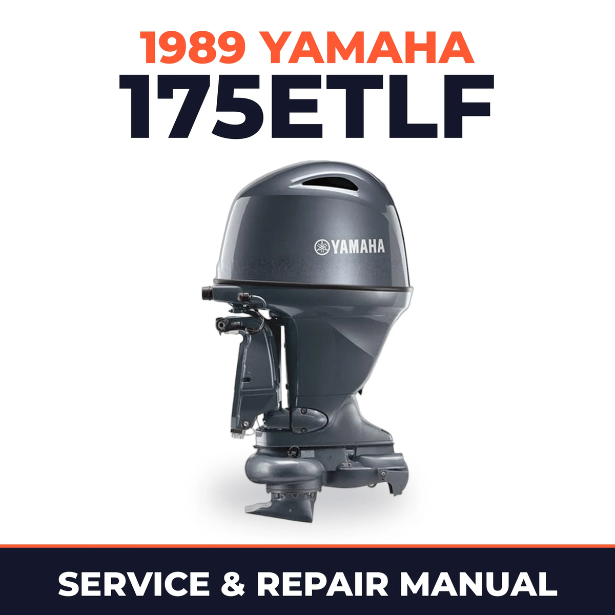 1989 Yamaha 175ETLF 2 stroke Service and Repair Manual