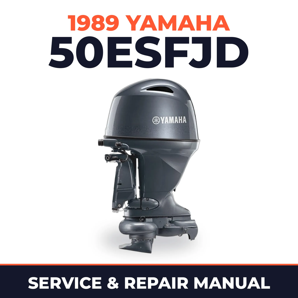 1989 Yamaha 50ESFJD 2 stroke Service and Repair Manual