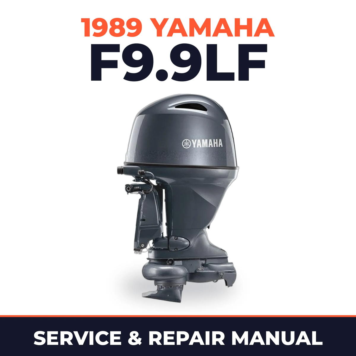 1989 Yamaha F9.9LF 4 stroke Service and Repair Manual
