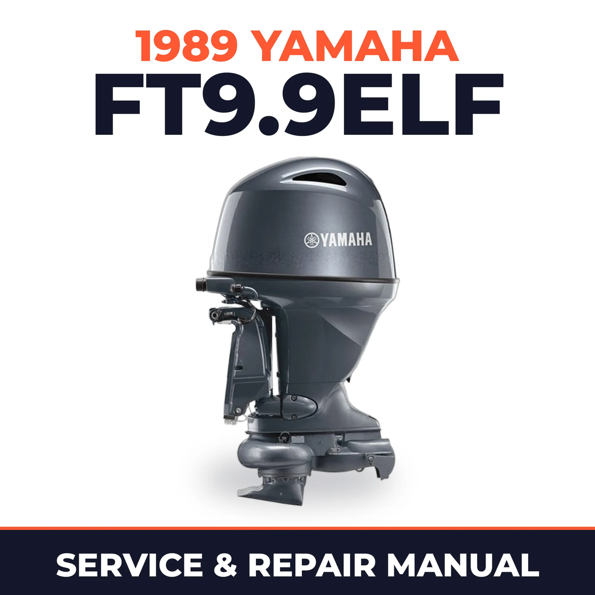 1989 Yamaha FT9.9ELF 4 stroke Service and Repair Manual