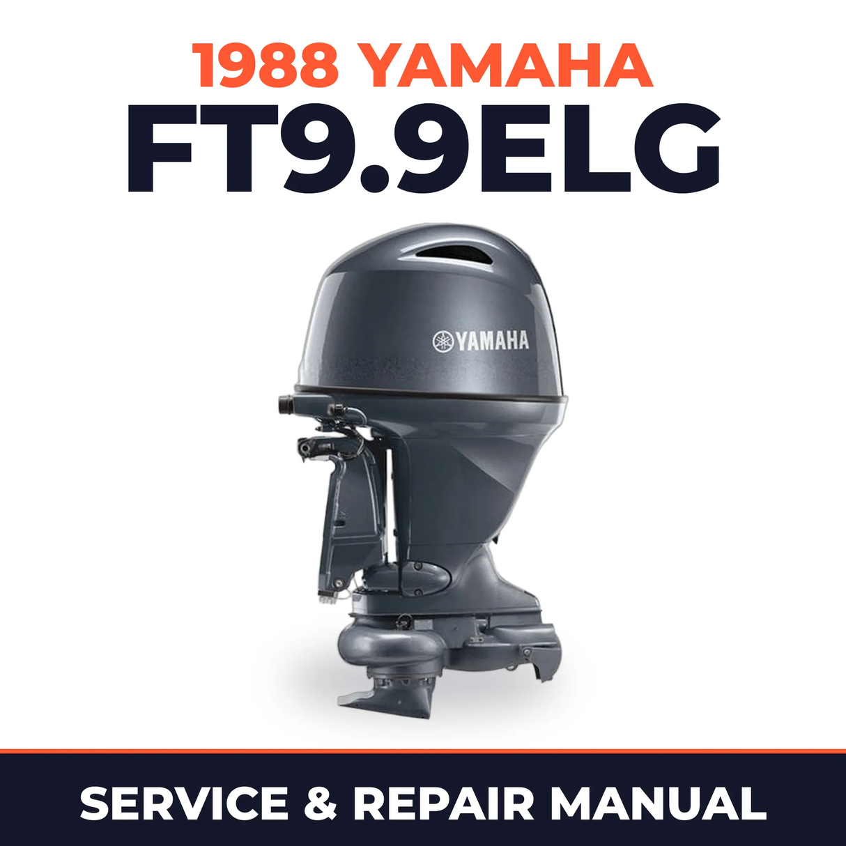 1988 Yamaha FT9.9ELG 4 stroke Service and Repair Manual