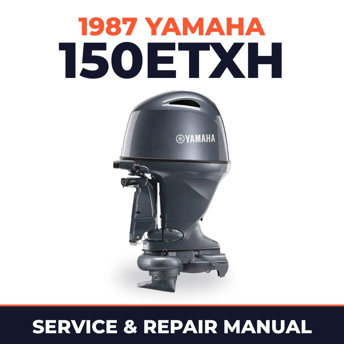 1987 Yamaha 150ETXH 2 stroke Service and Repair Manual