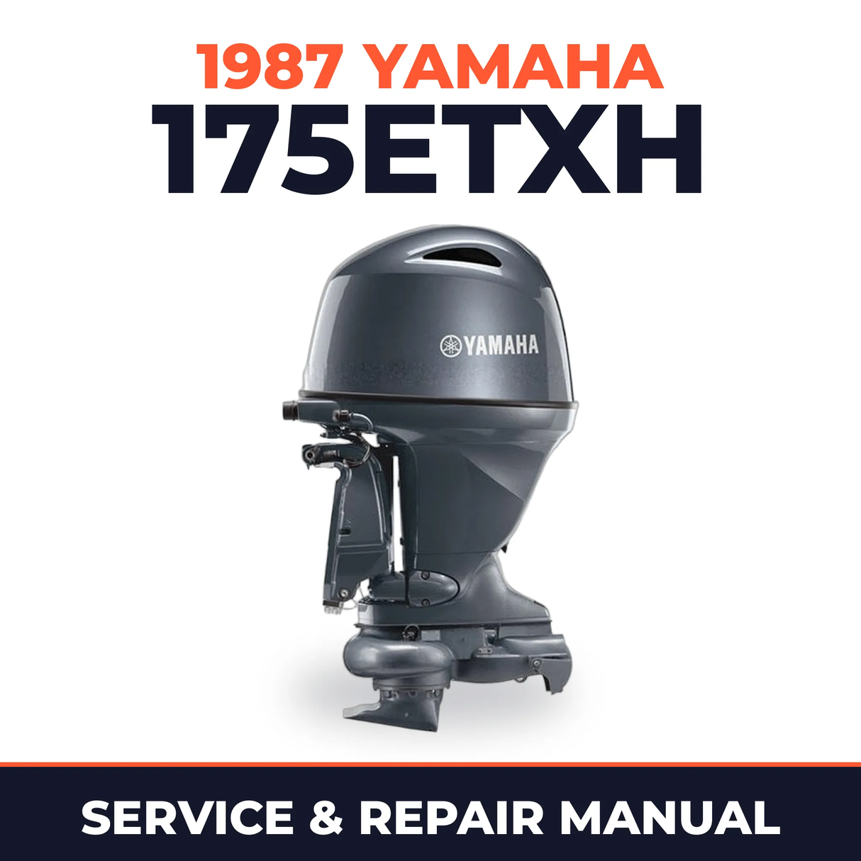 1987 Yamaha 175ETXH 2 stroke Service and Repair Manual