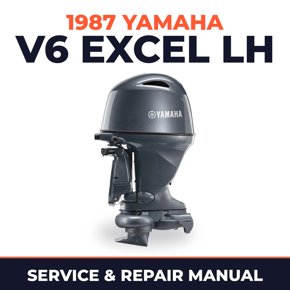 1987 Yamaha V6_EXCEL_LH 2 stroke Service and Repair Manual
