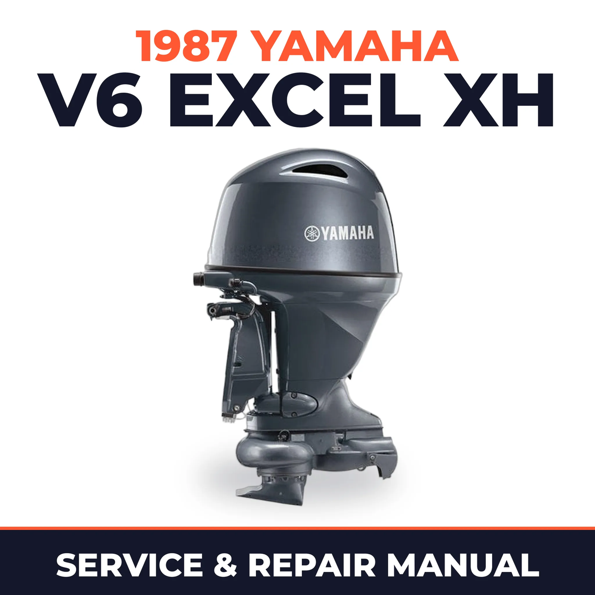1987 Yamaha V6_EXCEL_XH 2 stroke Service and Repair Manual