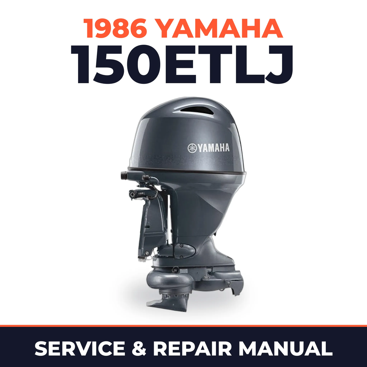 1986 Yamaha 150ETLJ 2 stroke Service and Repair Manual