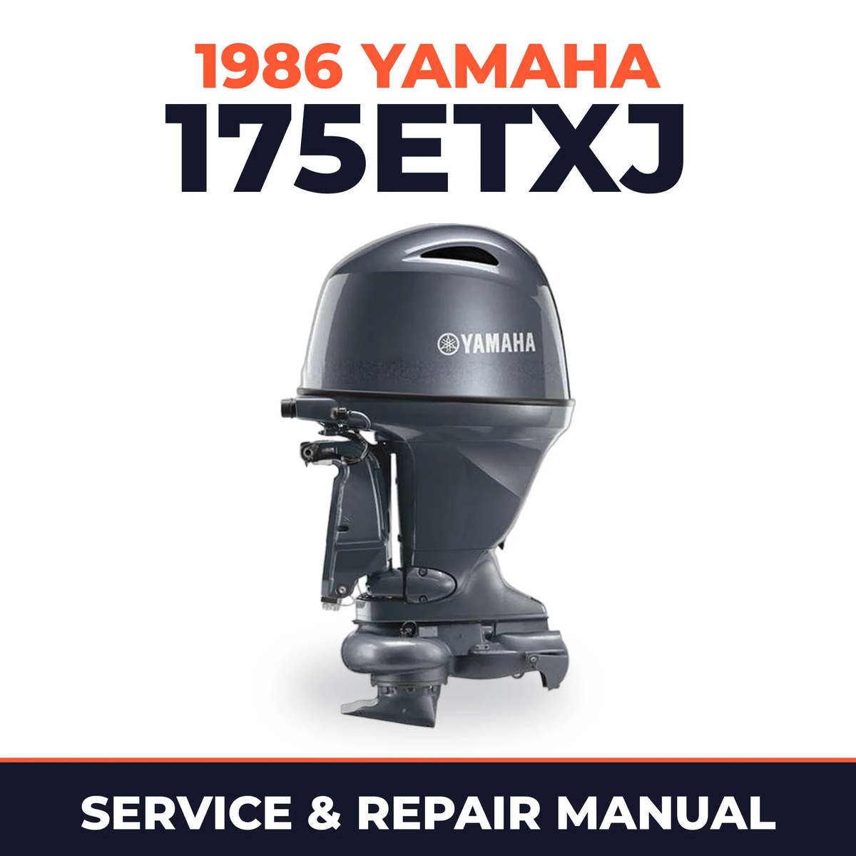1986 Yamaha 175ETXJ 2 stroke Service and Repair Manual