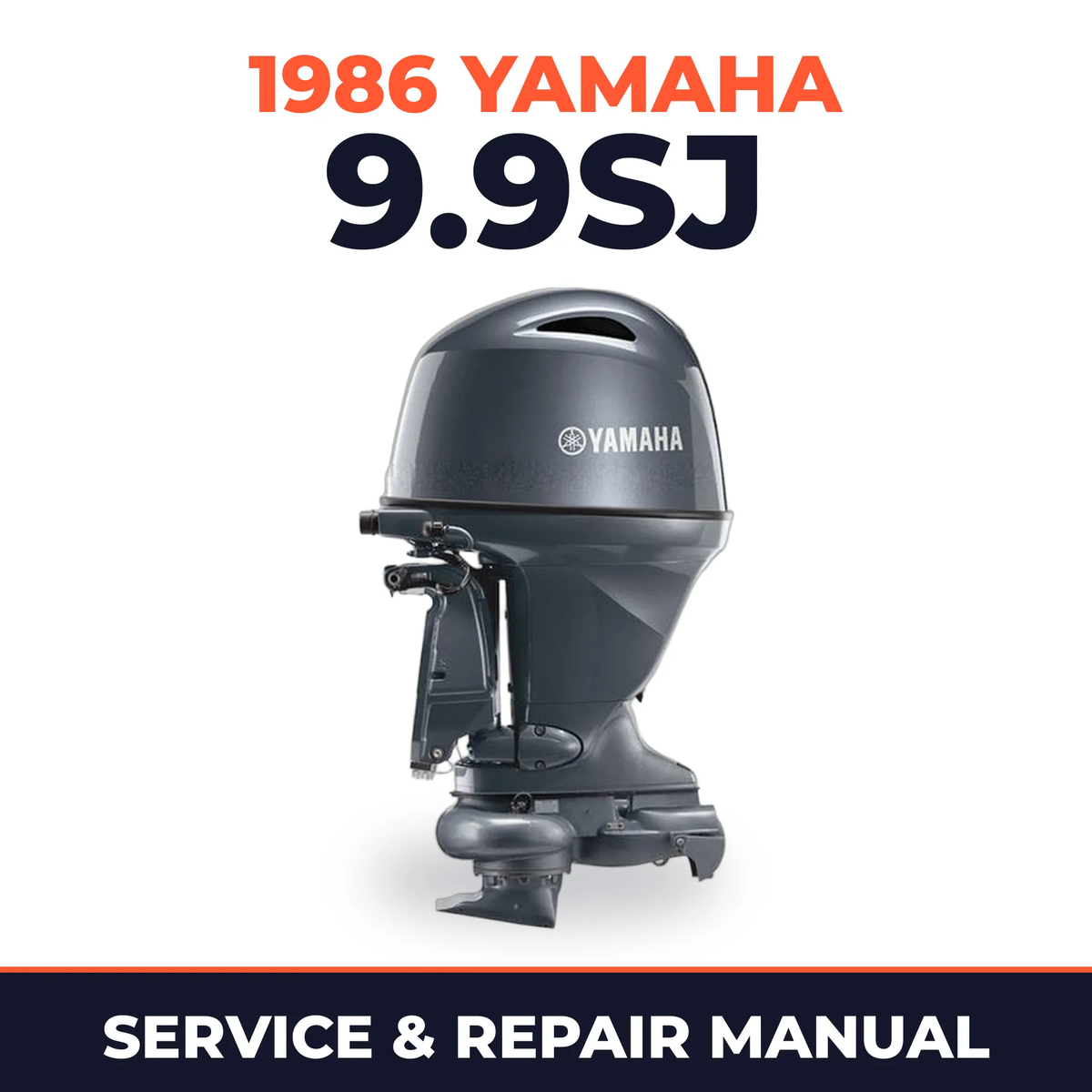 1986 Yamaha 9.9SJ 2 stroke Service and Repair Manual