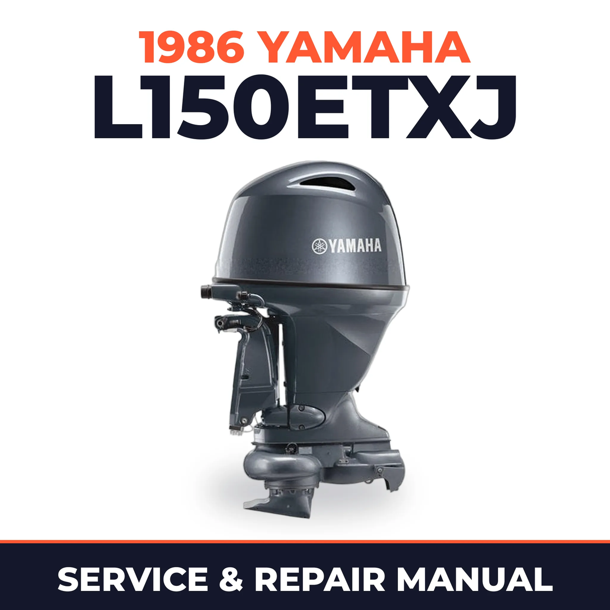 1986 Yamaha L150ETXJ 2 stroke Service and Repair Manual