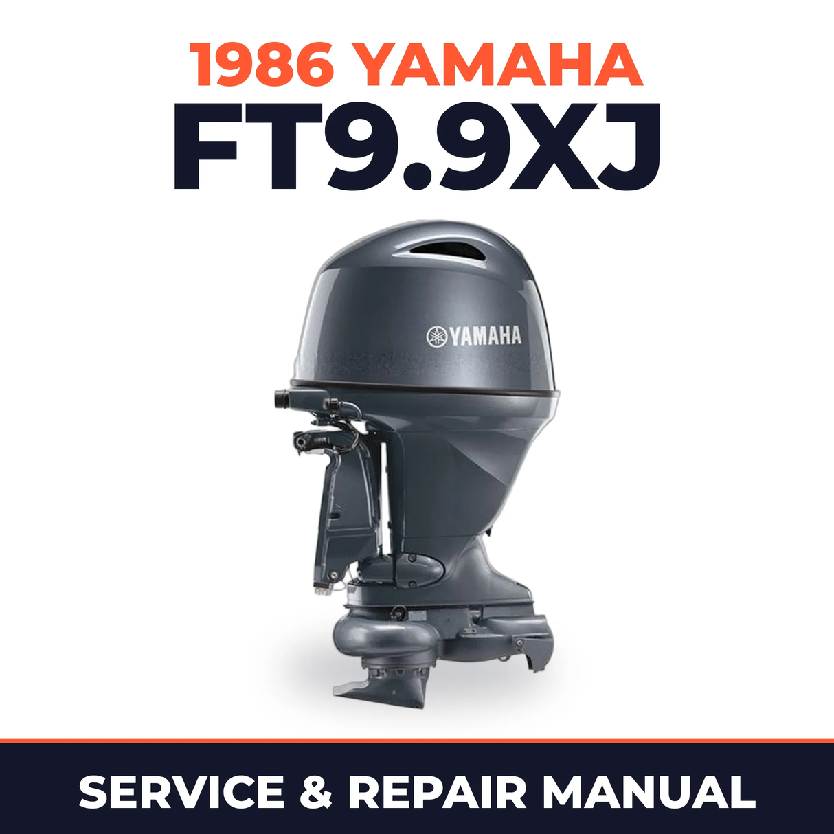 1986 Yamaha FT9.9XJ 4 stroke Service and Repair Manual