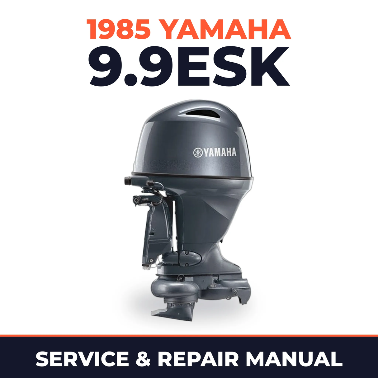 1985 Yamaha 9.9ESK 2 stroke Service and Repair Manual