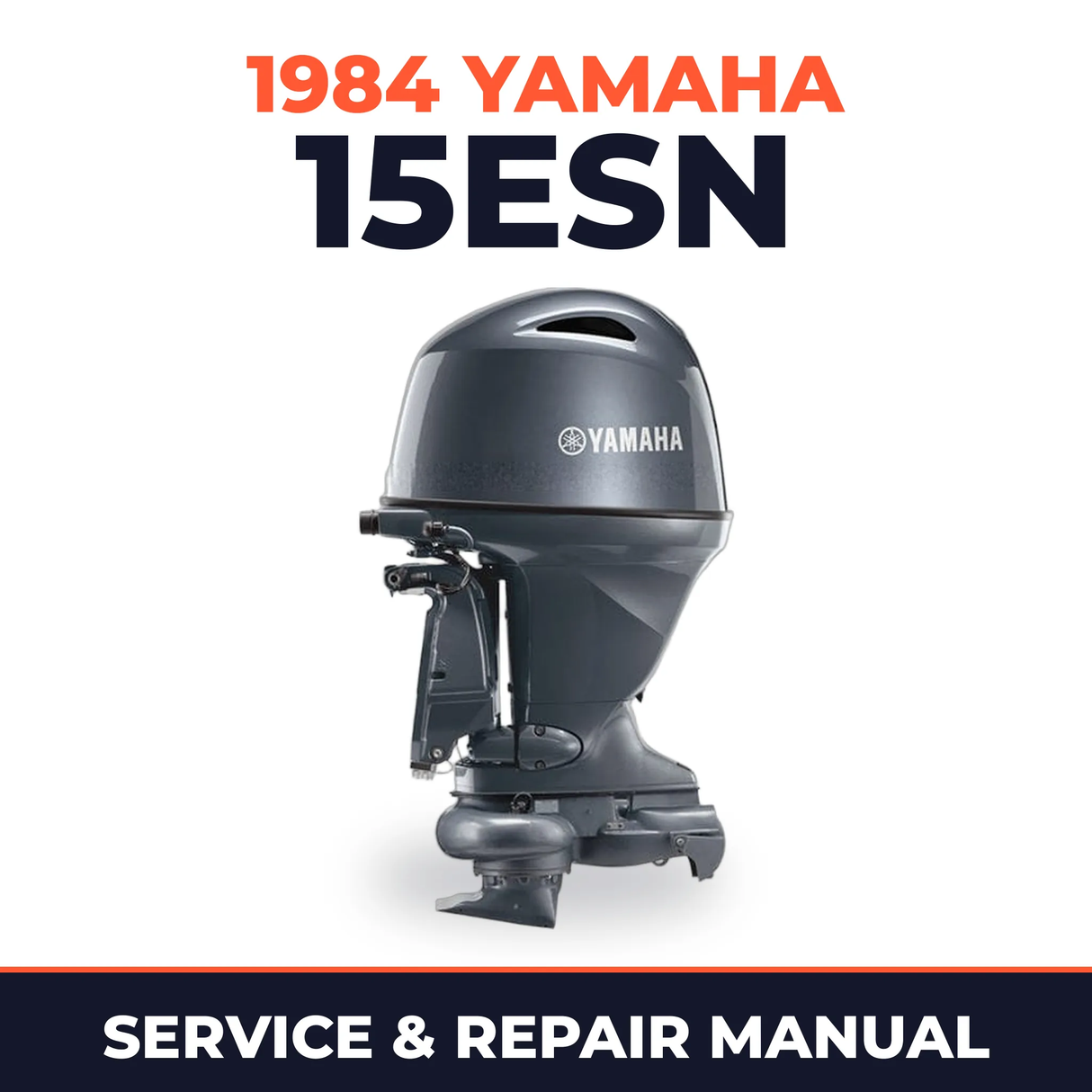 1984 Yamaha 15ESN 2 stroke Service and Repair Manual