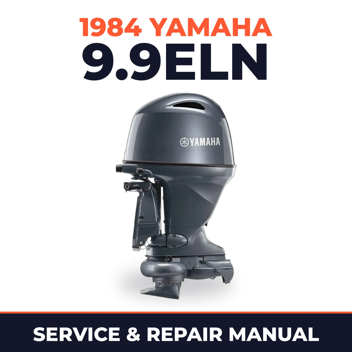 1984 Yamaha 9.9ELN 2 stroke Service and Repair Manual
