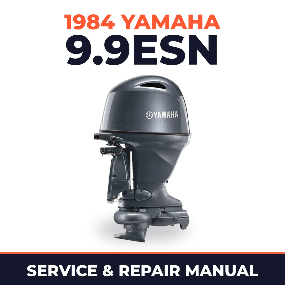 1984 Yamaha 9.9ESN 2 stroke Service and Repair Manual