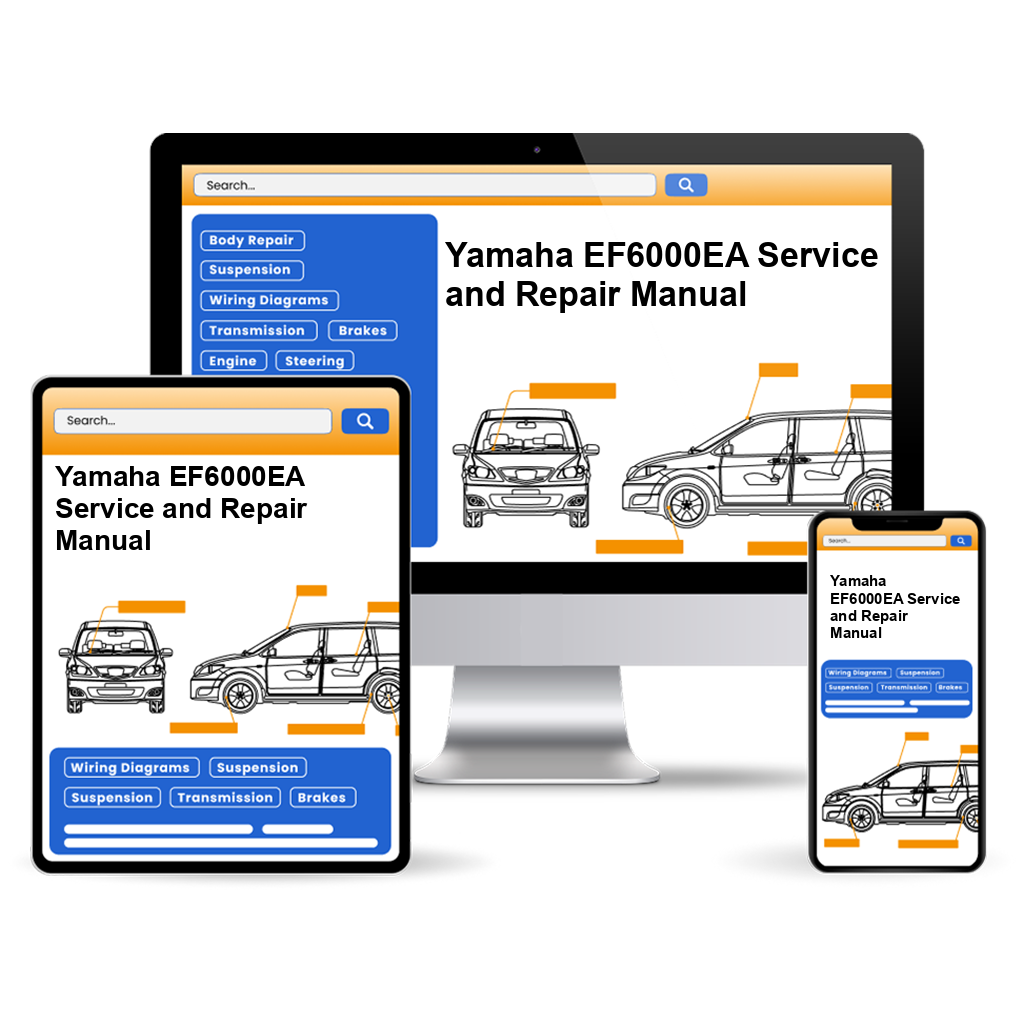 Yamaha EF6000EA Service and Repair Manual