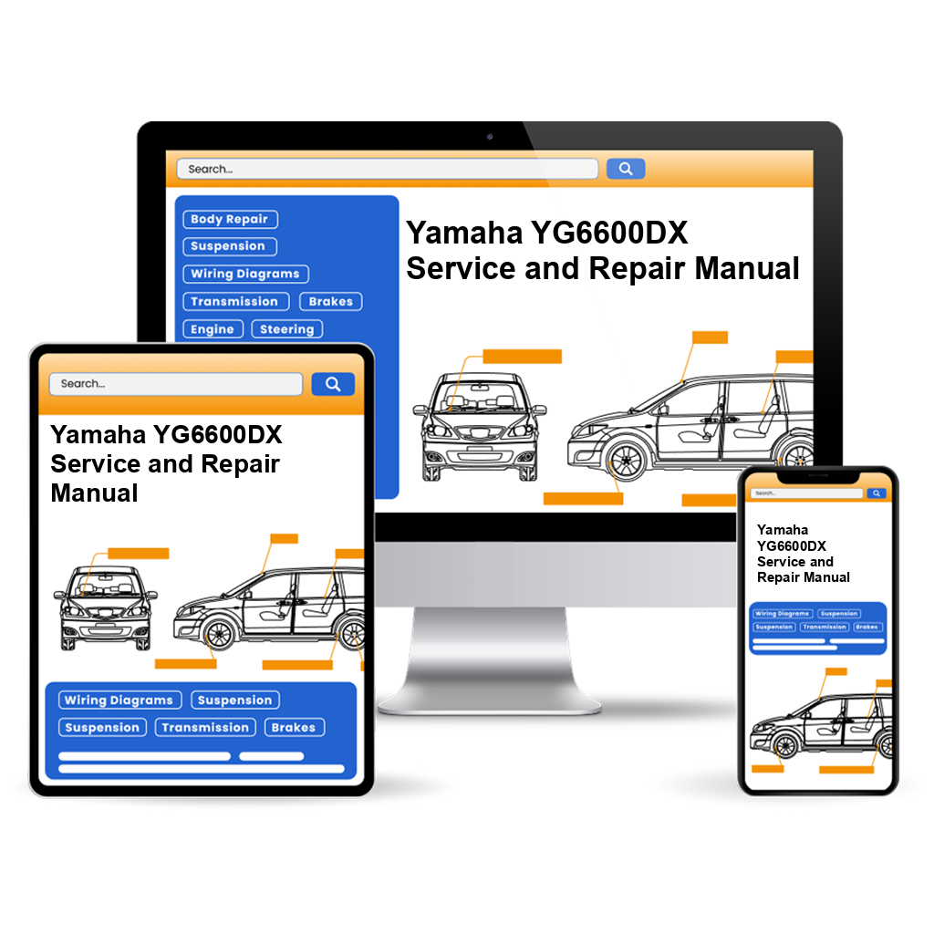 Yamaha YG6600DX Service and Repair Manual