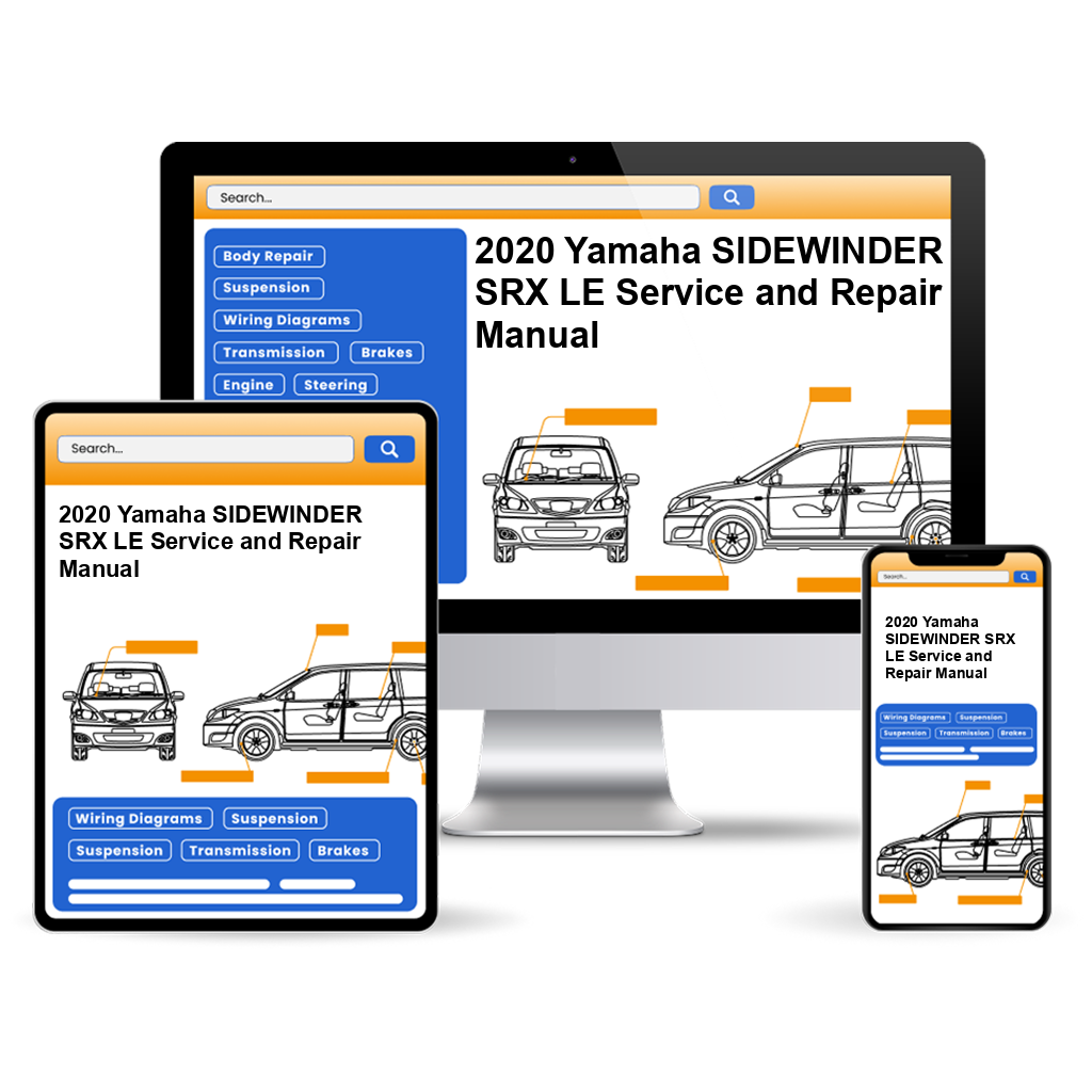 2020 Yamaha SIDEWINDER SRX LE Service and Repair Manual