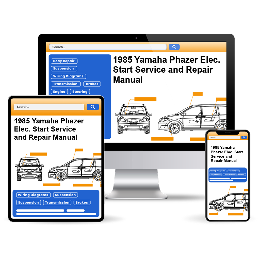 1985 Yamaha Phazer Elec. Start Service and Repair Manual