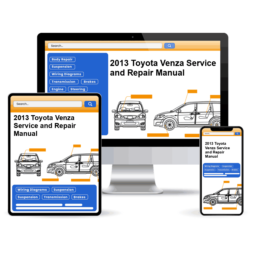 2013 Toyota Venza Service and Repair Manual