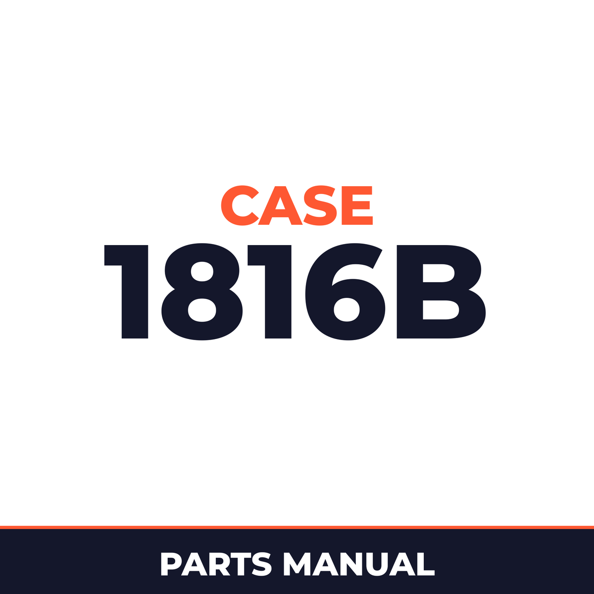 Case 1816B Parts Catalog