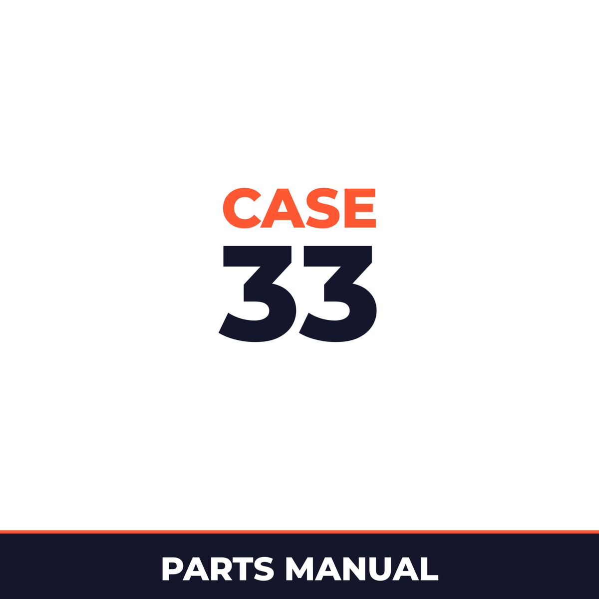 Case 33 Parts Catalog