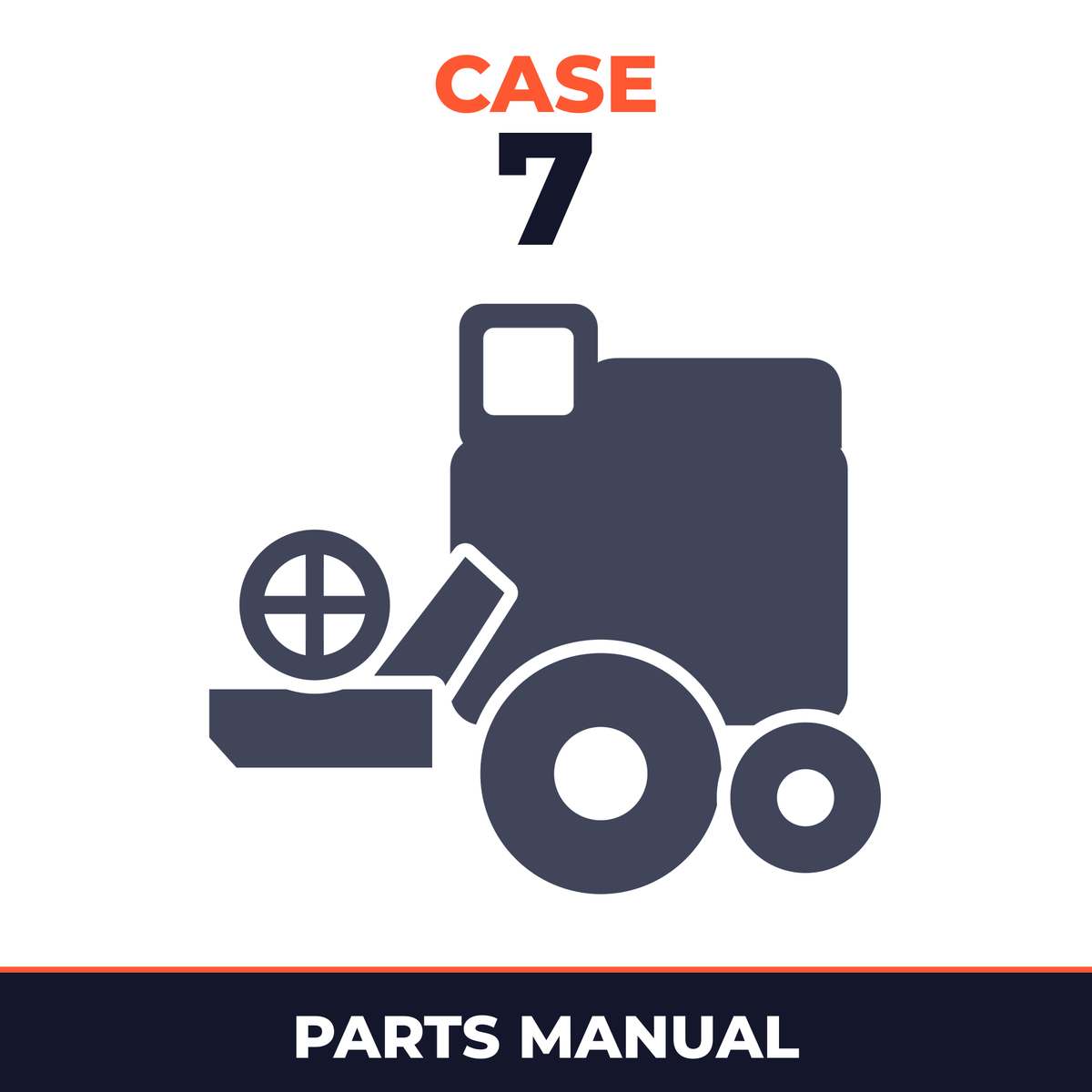 Case 7 Forage Pickup Head Combine Parts Manual