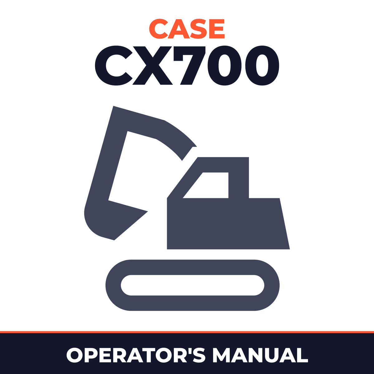 Case CX700 Operators Manual