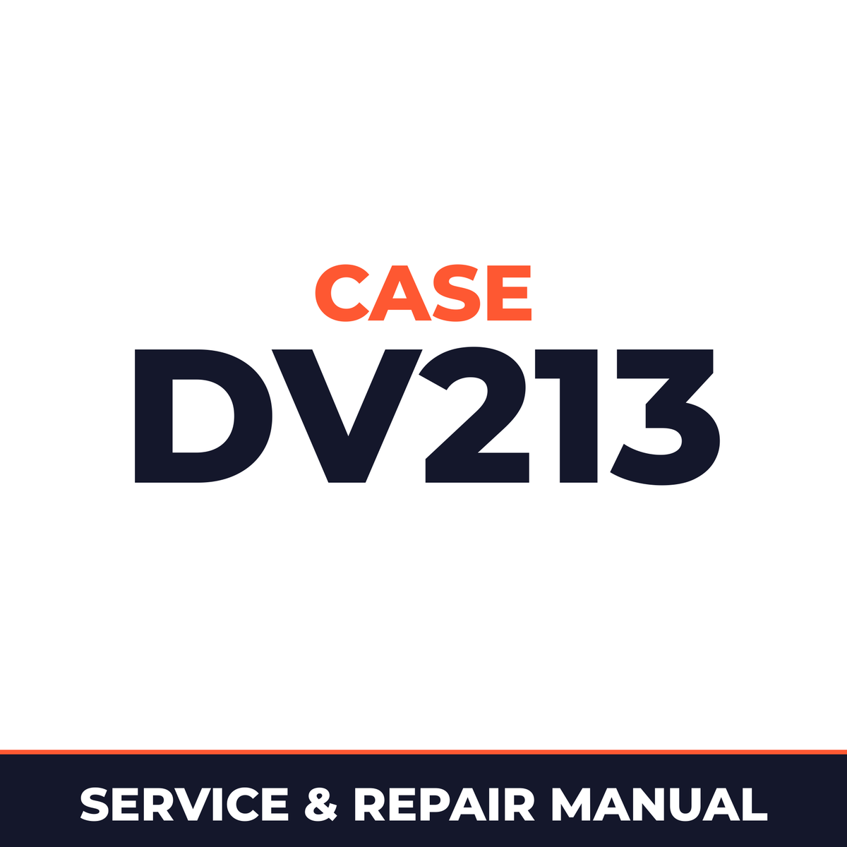Case DV213 Service Manual