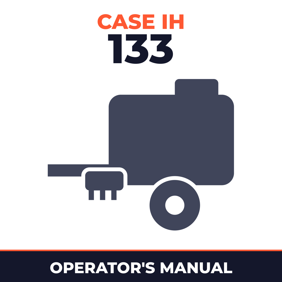 Case IH 133 Baler Operator's Manual