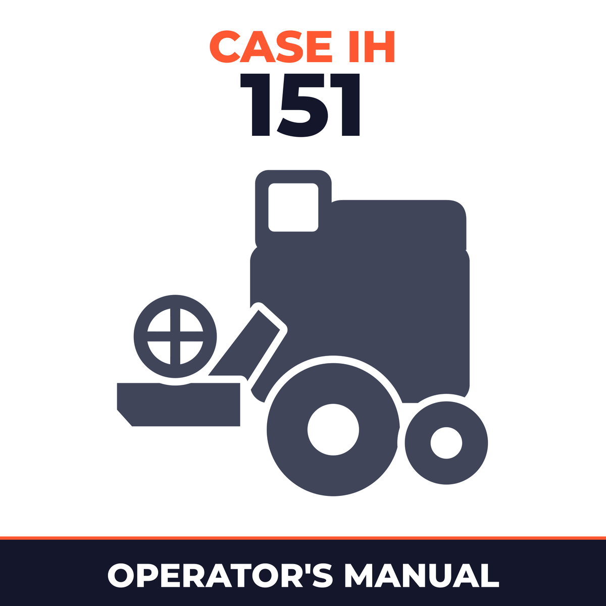 Case IH 151 Combine Operator's Manual