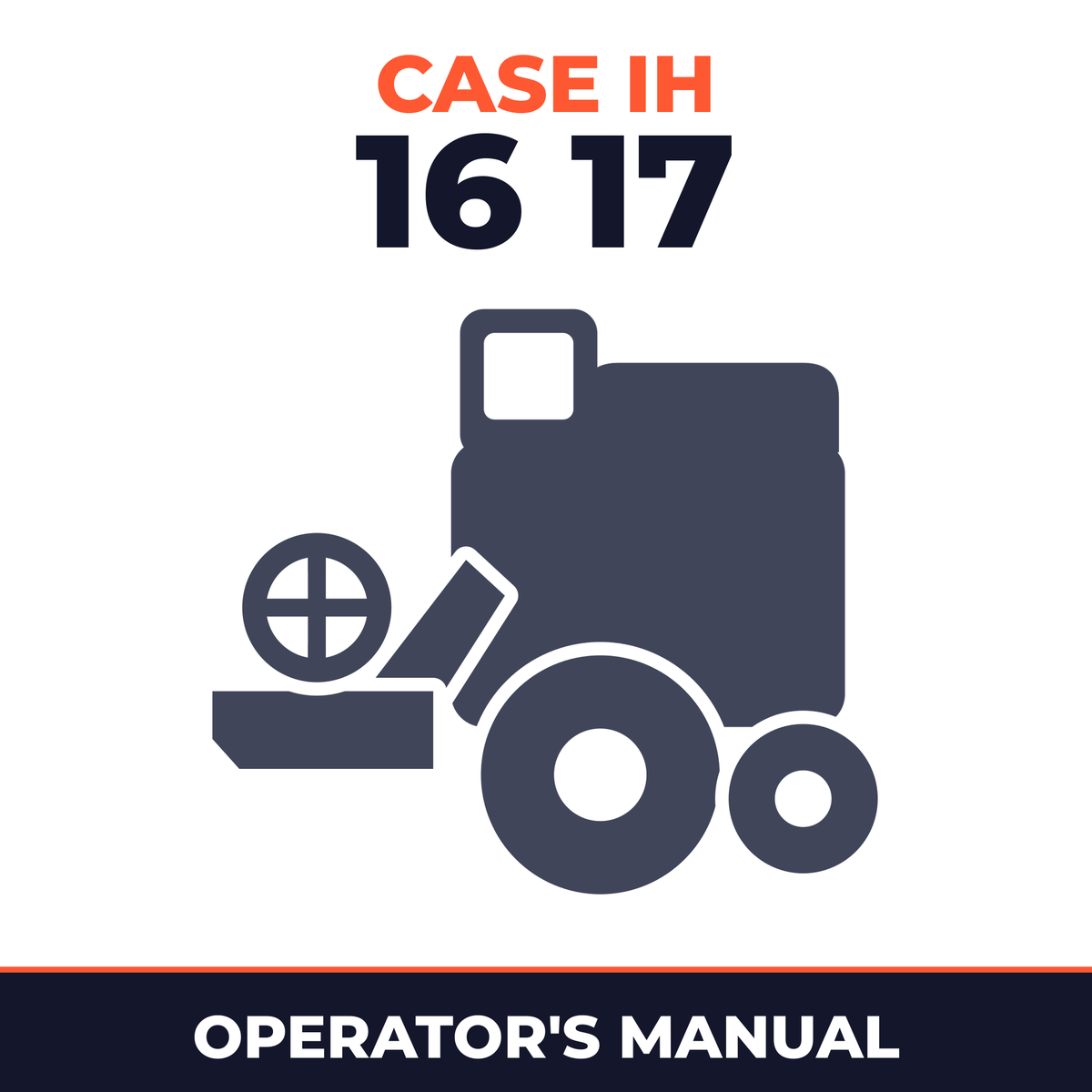 Case IH 16 17 Combine Operator's Manual