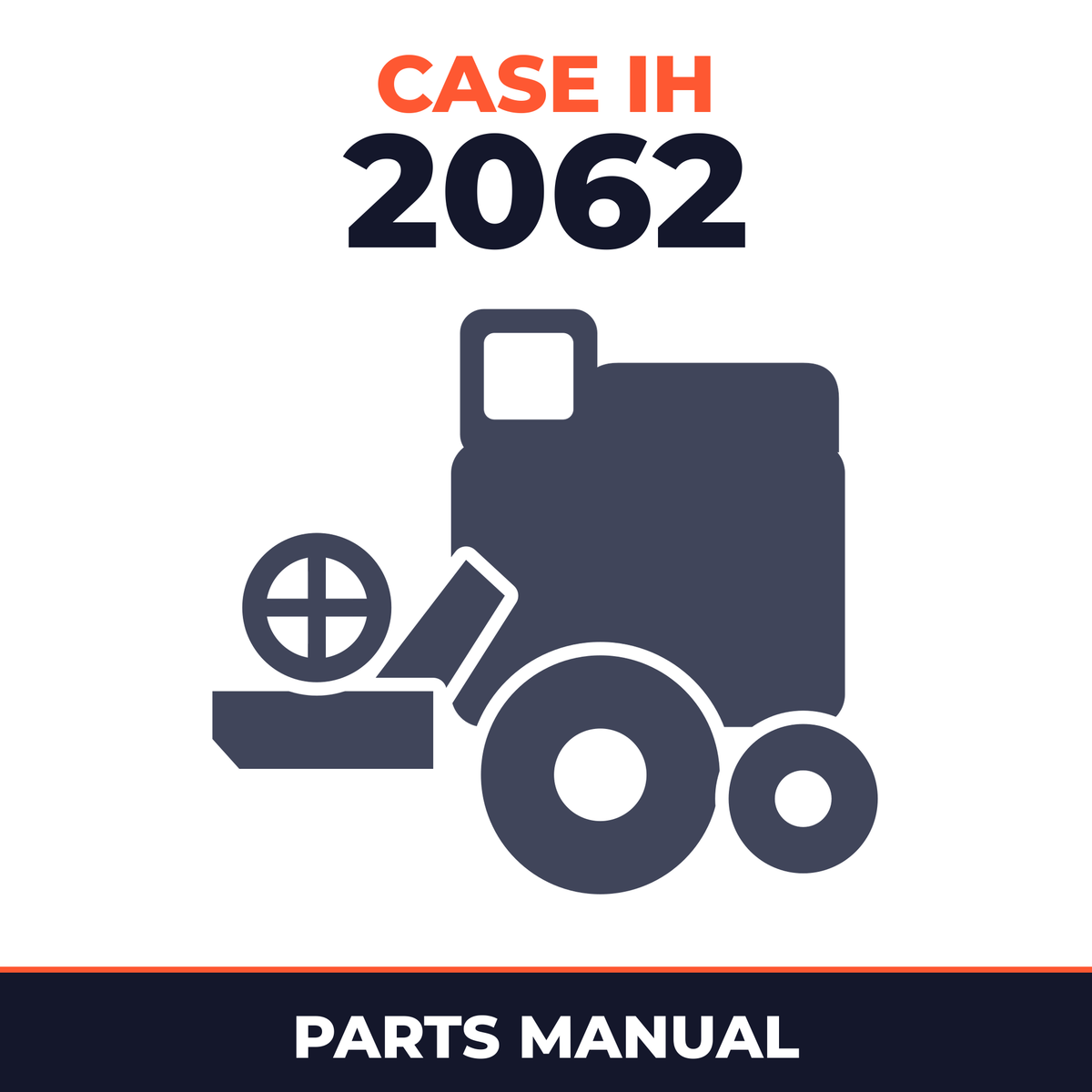 Case IH 2062 Combine Parts Manual