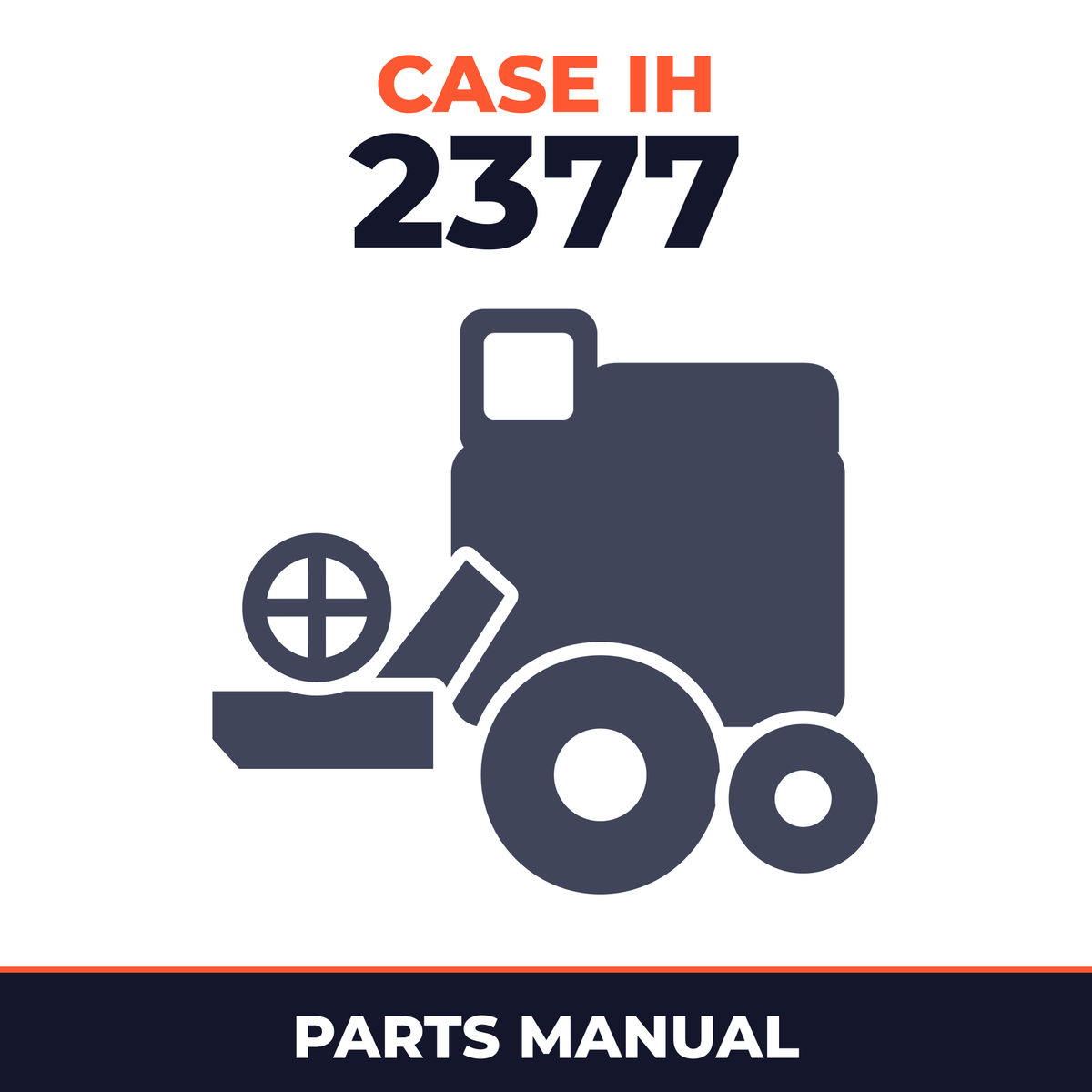Case IH 2377 Combine Parts Manual