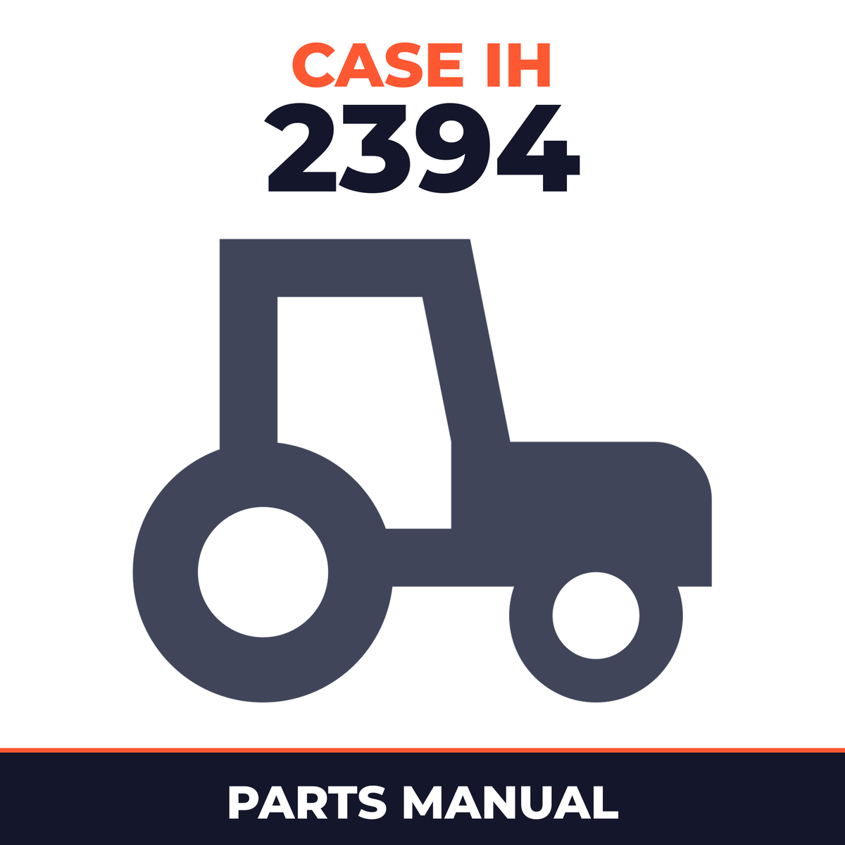 Case IH 2394 Tractor Parts Manual