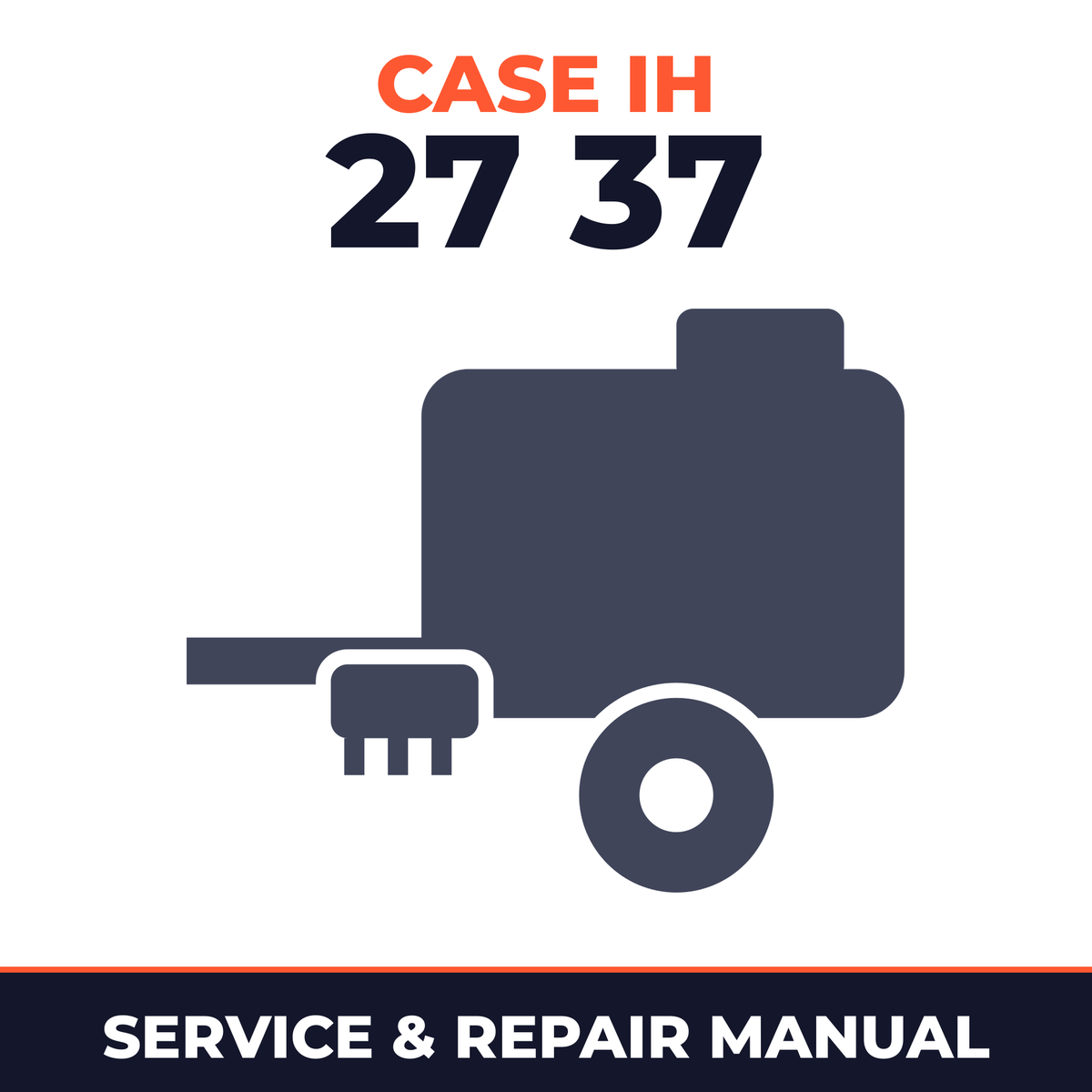 Case IH 27 37 Baler Service & Repair Manual