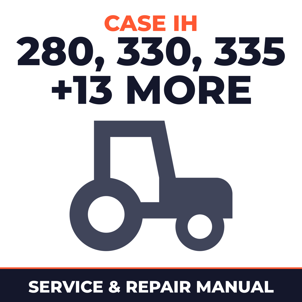 Case IH 280 330 335 380 385 430 435 480 485 530 STX280 STX330 STX380 STX430 STX480 STX530 Tractor Service & Repair Manual