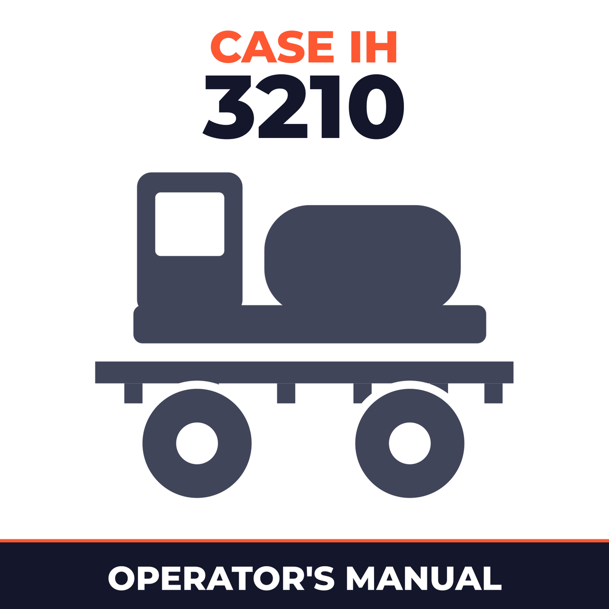Case IH 3210 Sprayer Operator's Manual