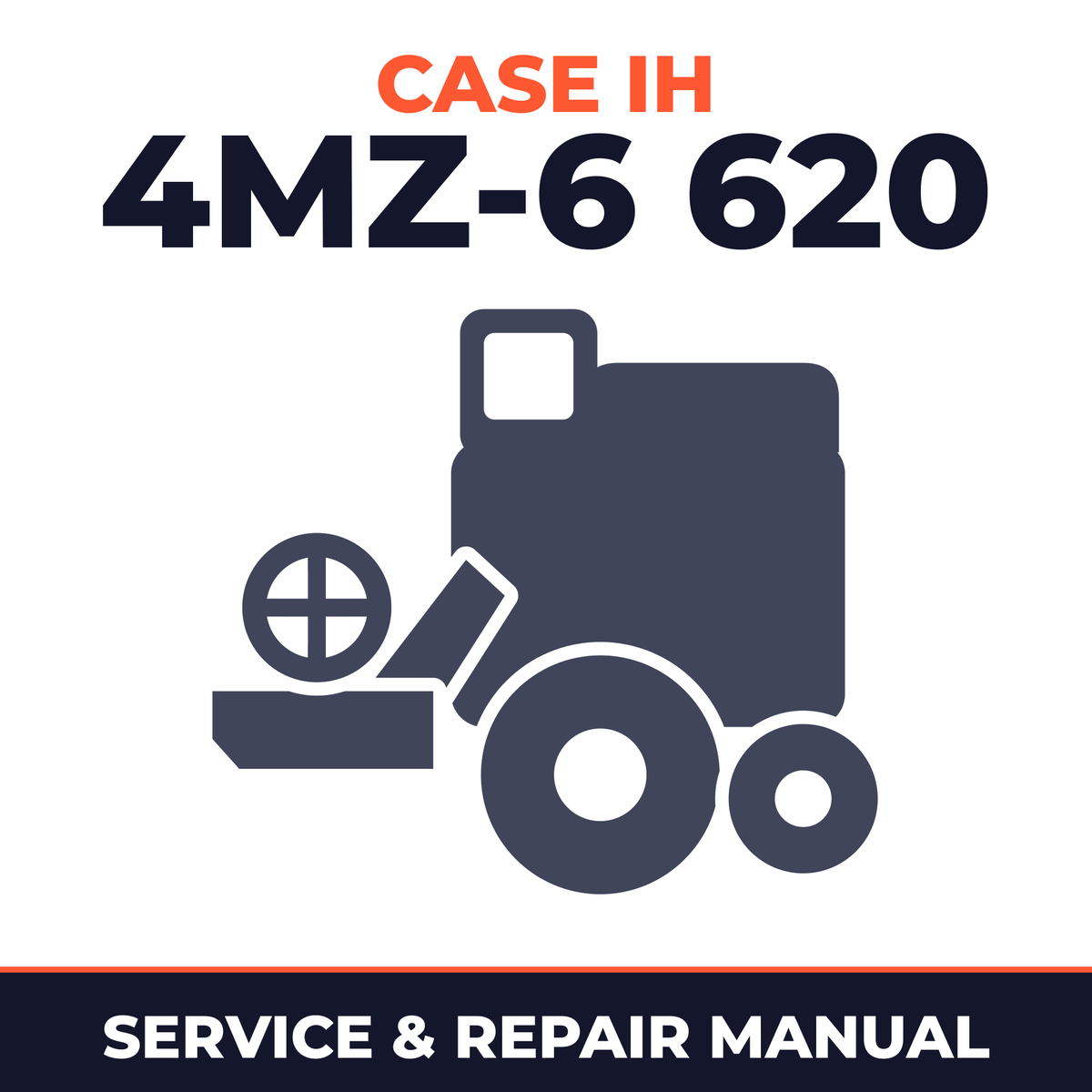 Case IH 4MZ-6(620) Combine Service & Repair Manual