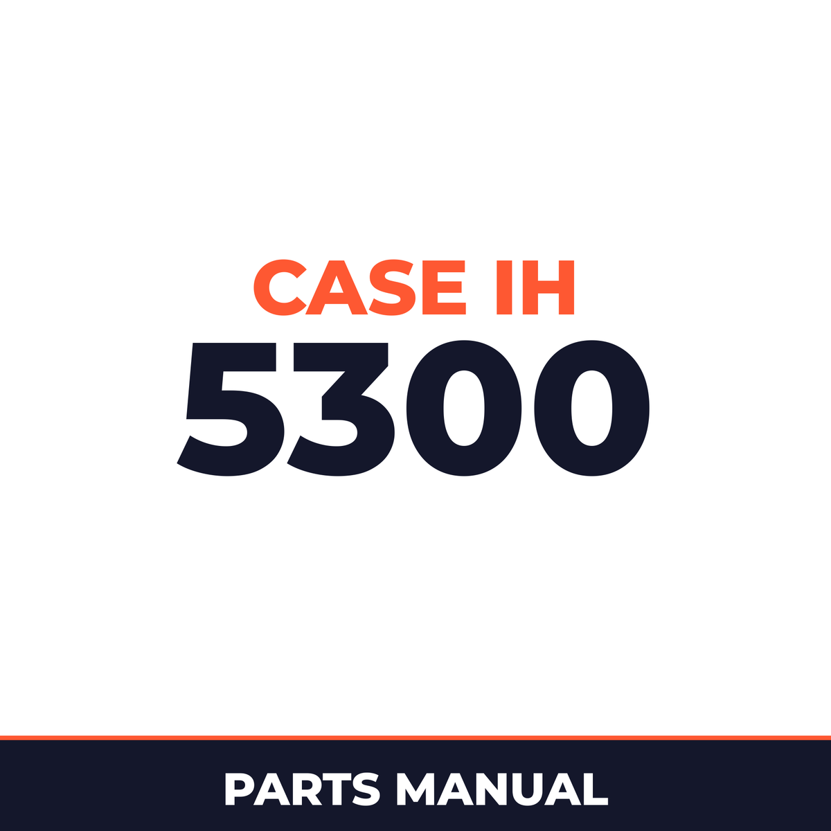 Case IH 5300 Planter Parts Manual