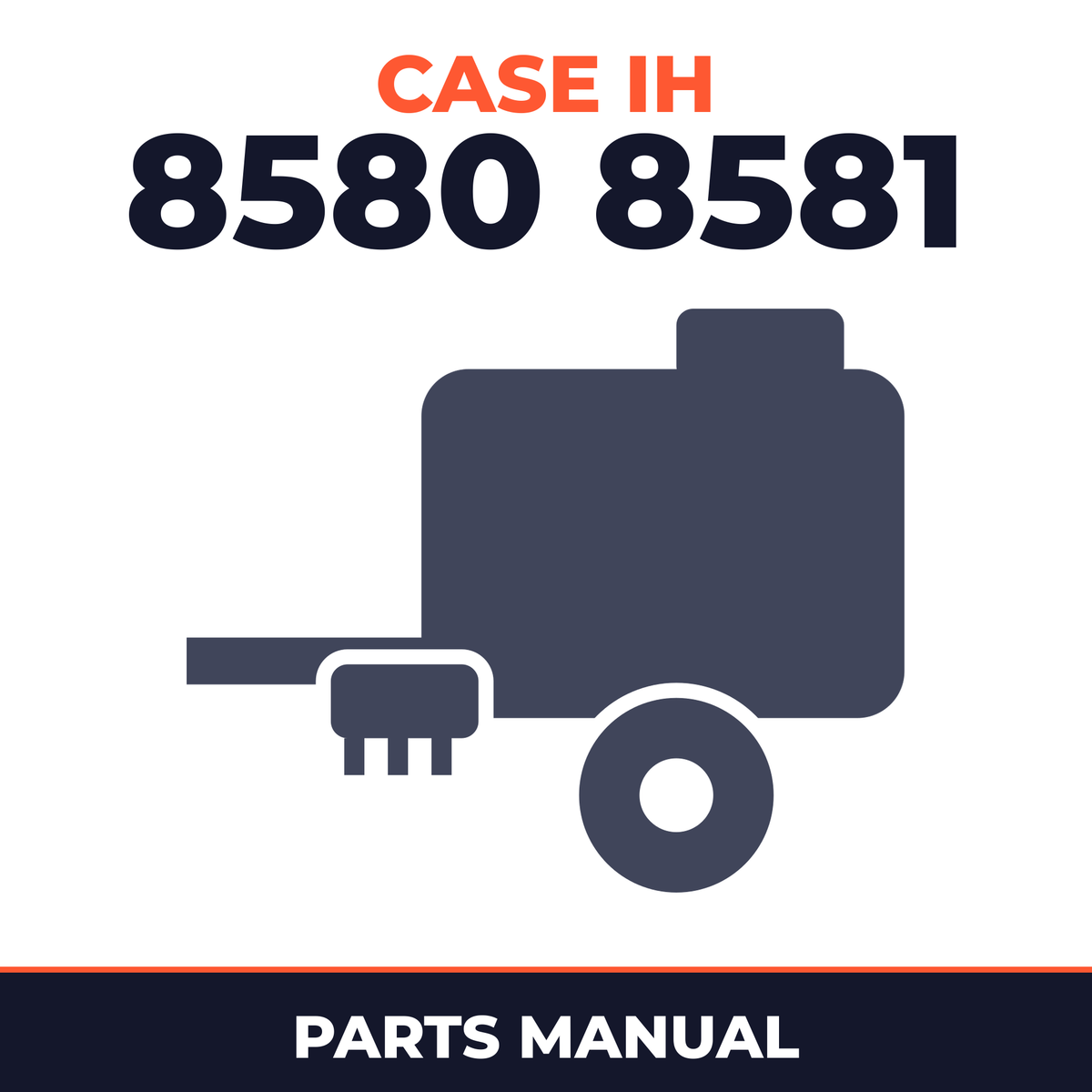 Case IH 8580 8581 Baler Parts Manual
