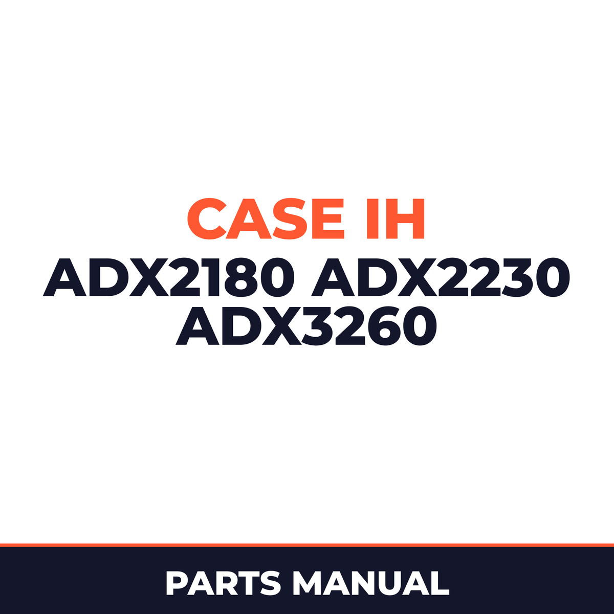 Case IH ADX2180 ADX2230 ADX3260 Planter Parts Manual