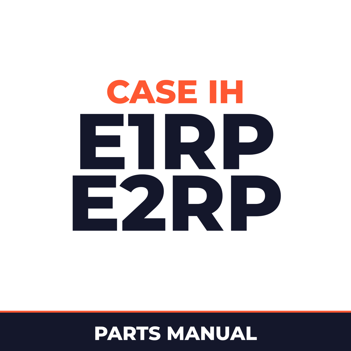 Case IH E1RP E2RP Planter Parts Manual