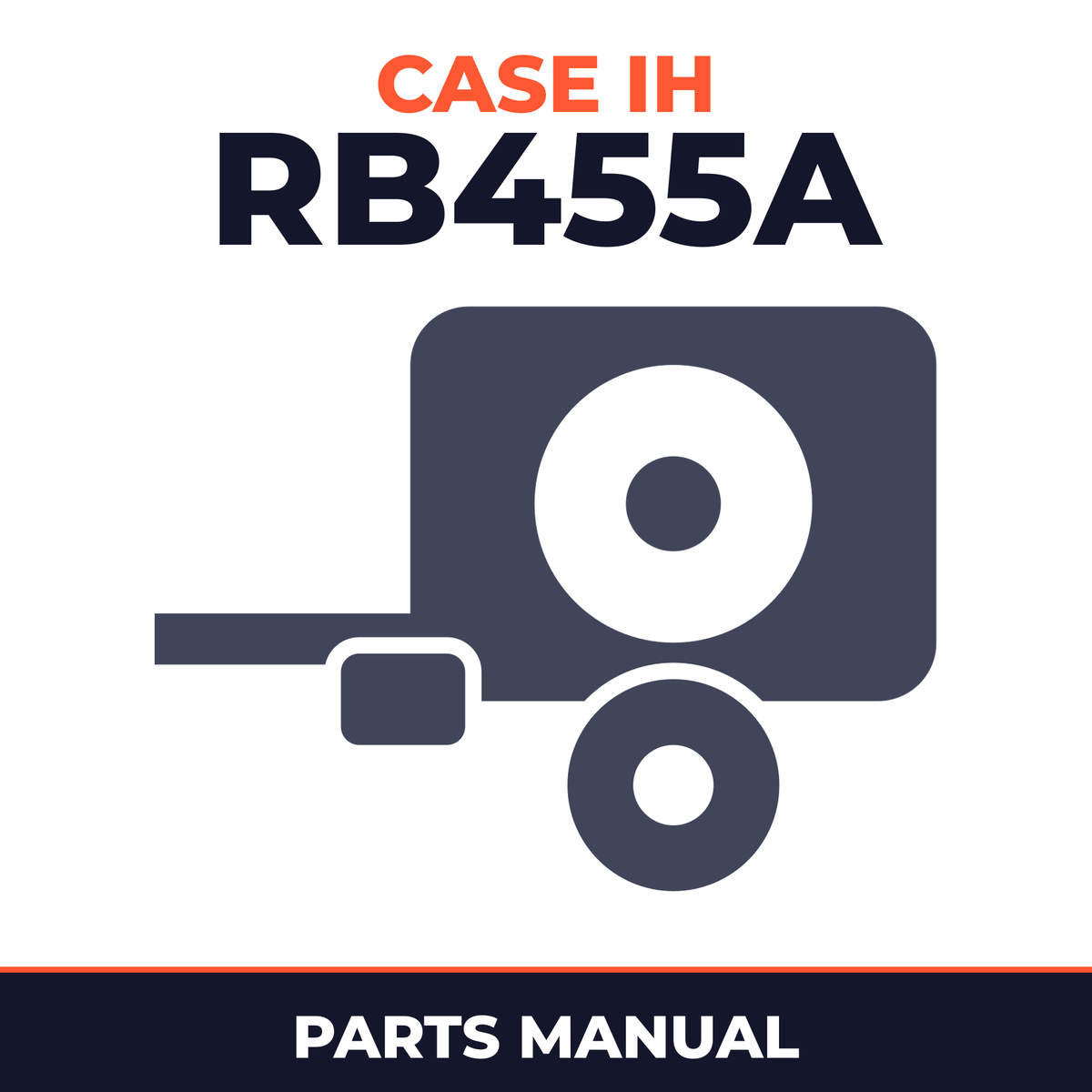 Case IH RB455A Baler Parts Manual